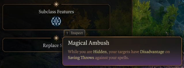 Baldur's Gate 3 Rogue Class Guide Subclass Arcane Trickster Magical Ambush