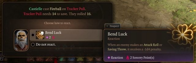 Baldur's Gate 3 Sorcerer Class Guide Bend Luck