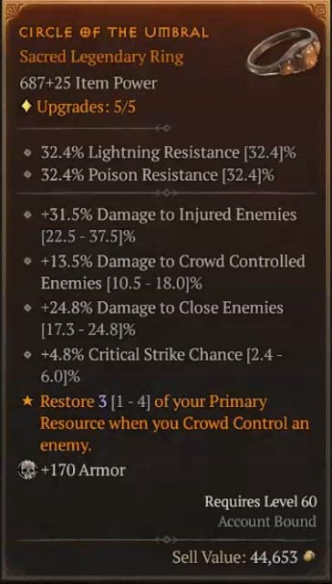 Circle of the Umbral to Restore Essence