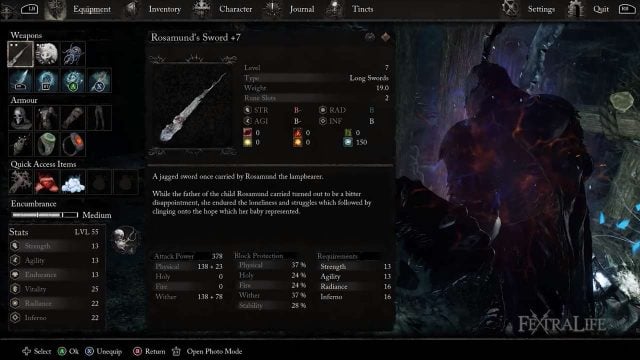 Lords of the Fallen - Rosamund’s Sword