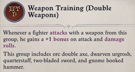 Weapon Training Regill Pathfinder Wrath of the Righteous Build